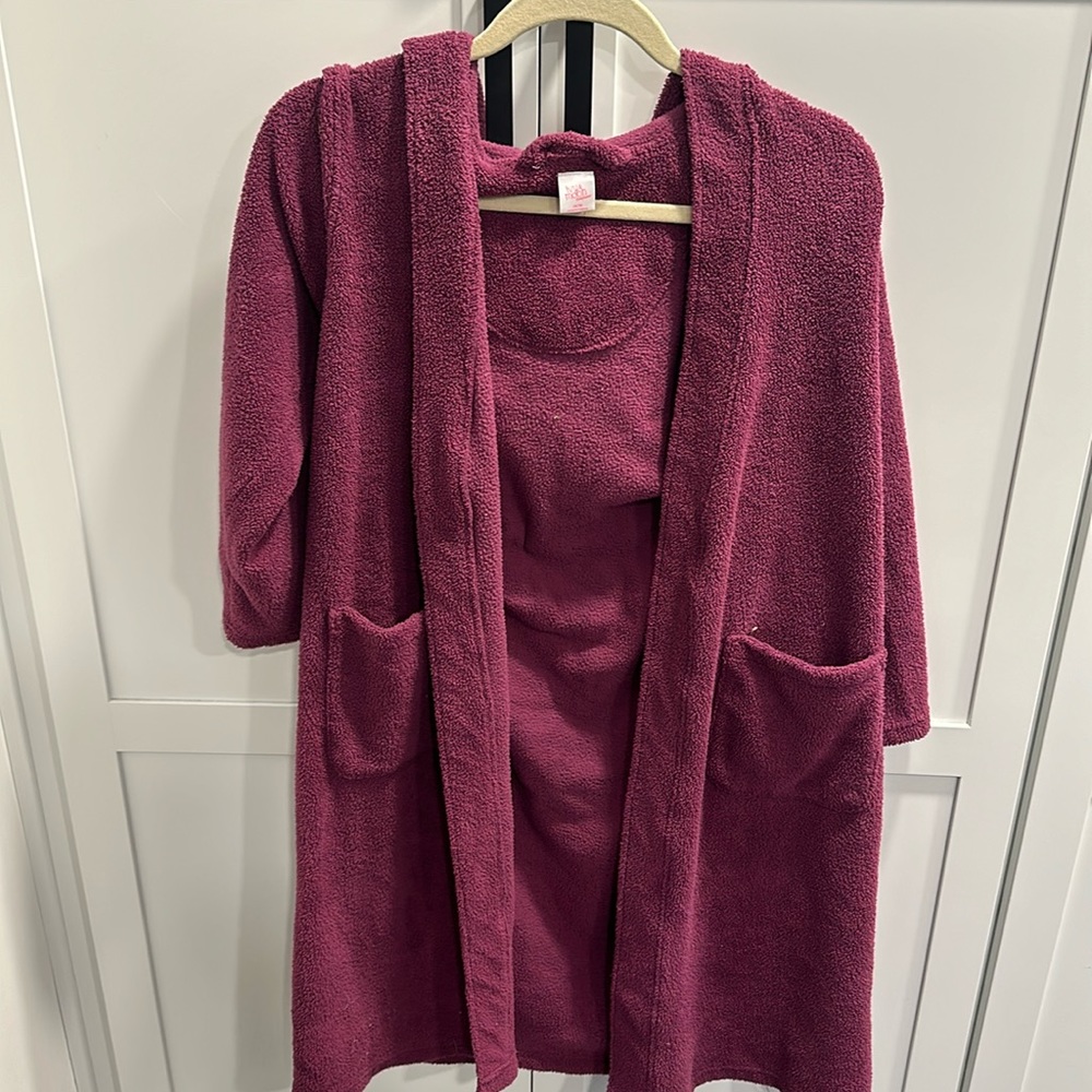 Purple Bath Robe